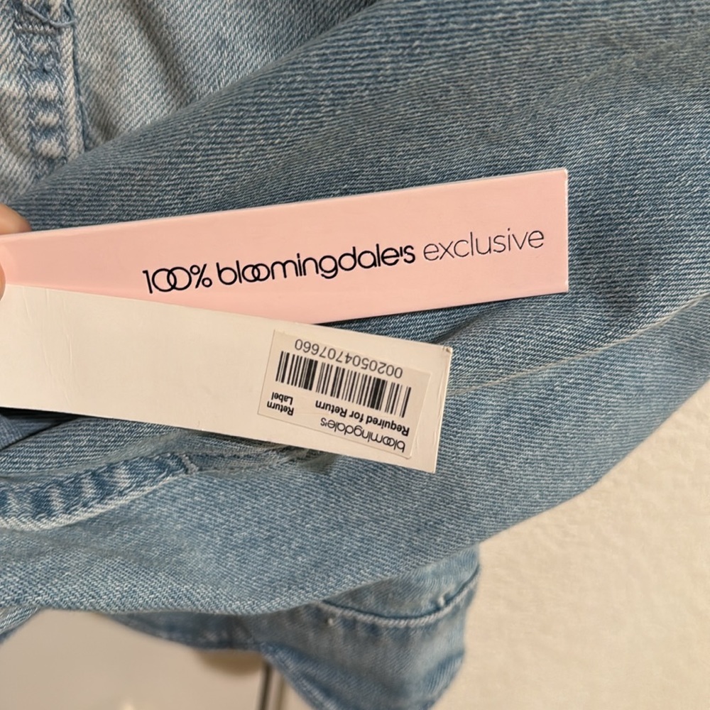 AQUA Denim Blue Jacket - Picture 4 of 6